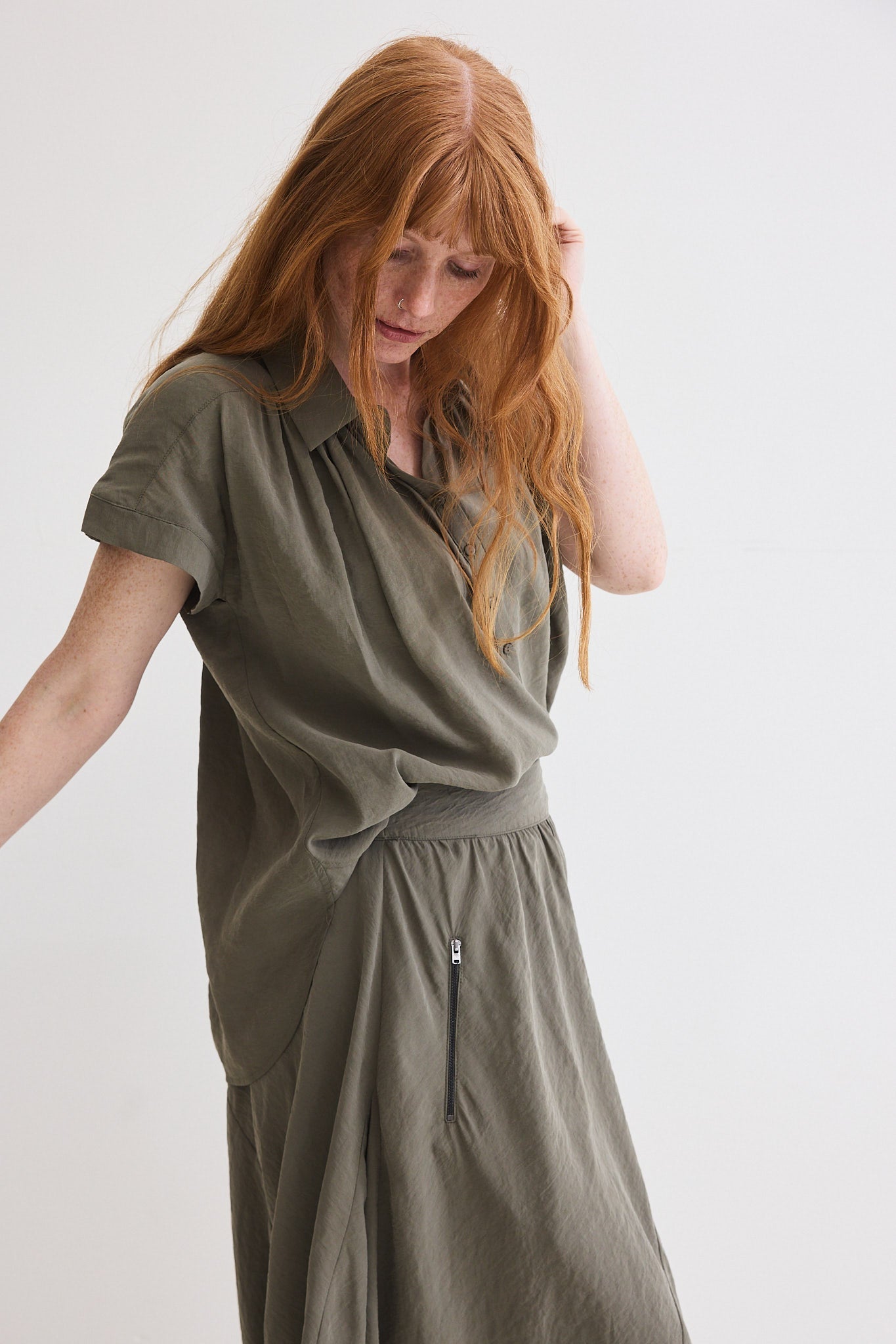 The Nonchalant Oversized Voile Blouse