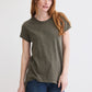 Bliss Asymmetric Pima Cotton Tee