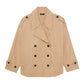 The Oversized Twill Trench