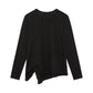 Inner Glow Asymmetric Long Sleeve Top
