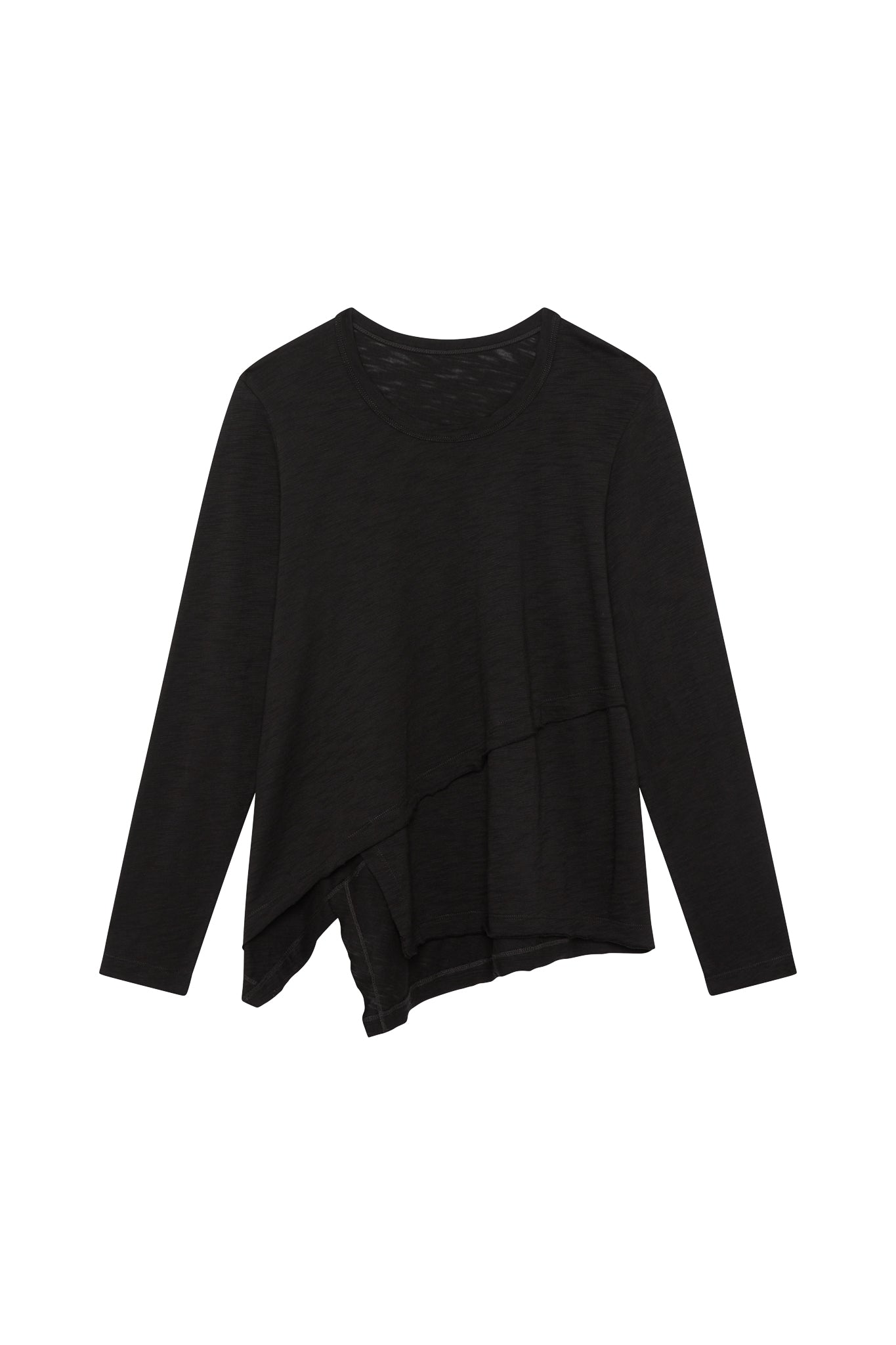 Inner Glow Asymmetric Long Sleeve Top