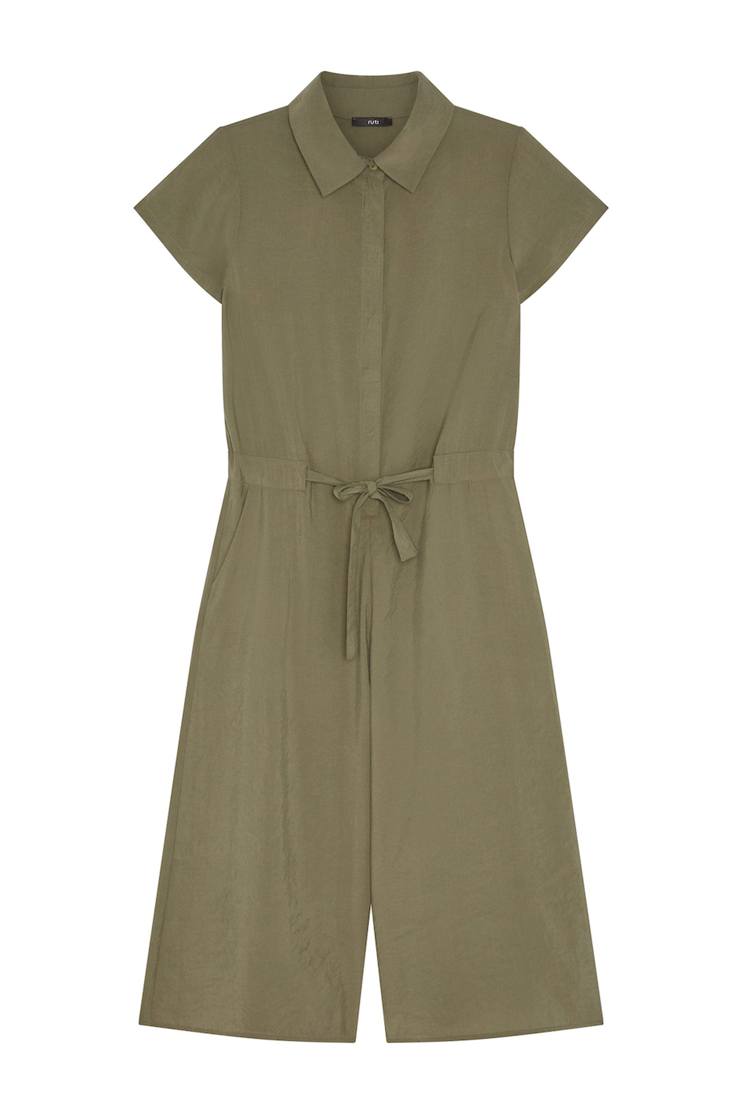 Comfort Zone Cropped Jumpsuit