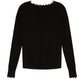 Distressed Light Cashmere Sweater