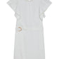 Embroidered Crete Short Dress