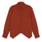 Handkerchief With A Zipper Blouse