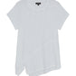 Inner Glow Asymmetric Short Sleeve Top