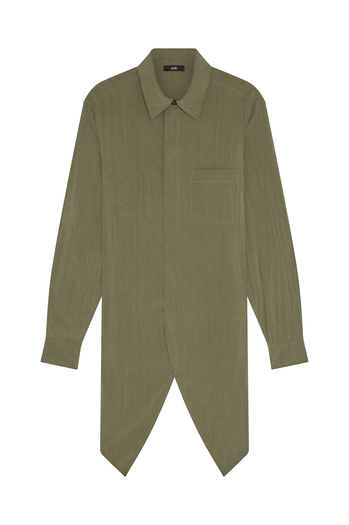 Power Move Poplin Top