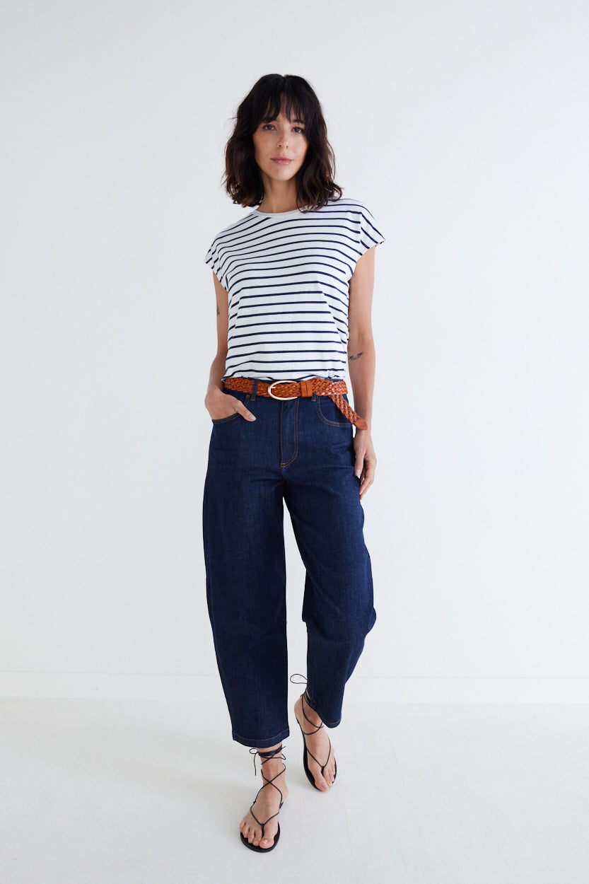 The Classic Barrel Leg Jeans