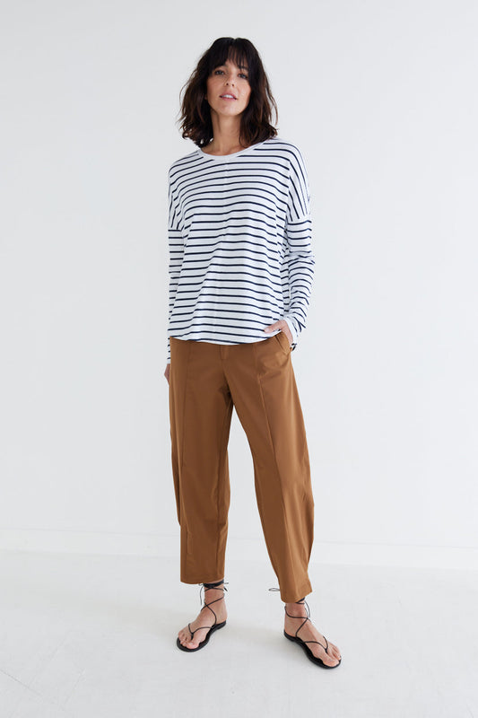 Between the Lines Long Sleeve Lounge Top