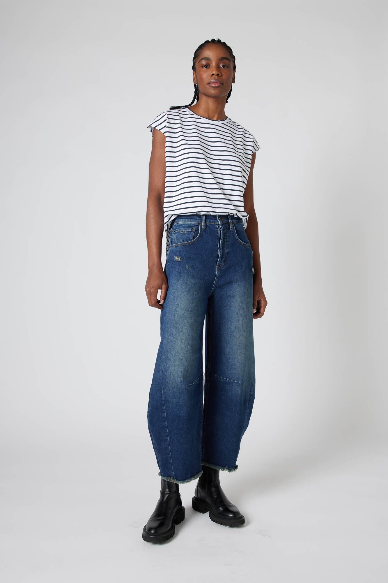 Striped Tuck-In Tee