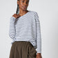 Between the Lines Long Sleeve Lounge Top
