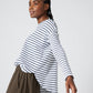 Between the Lines Long Sleeve Lounge Top