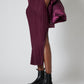 Relaxed Pleated Skirt