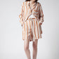 Lucky Stripe Bermuda That Actually Flatters