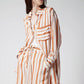 Lucky Stripe Bermuda That Actually Flatters