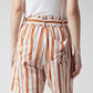 Lucky Stripe Bermuda That Actually Flatters