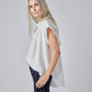 The Nonchalant Oversized Voile Blouse