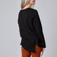 Inner Glow Asymmetric Long Sleeve Top