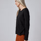 Inner Glow Asymmetric Long Sleeve Top