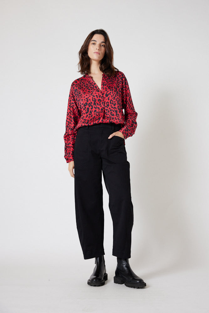 The Slouchy Soft Twill Pants