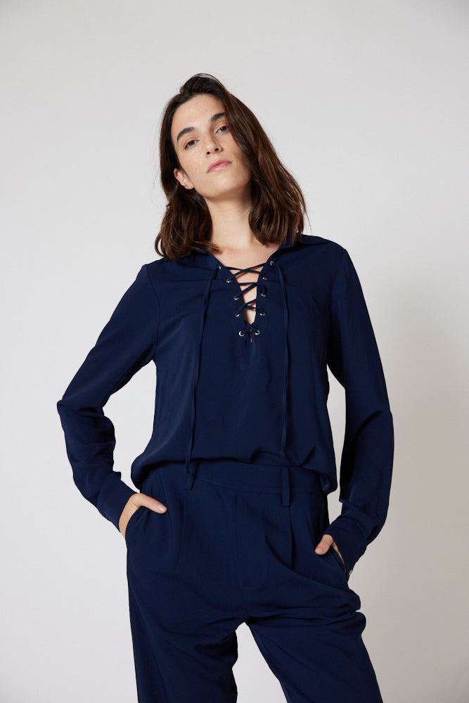 All Laced Up Blouse
