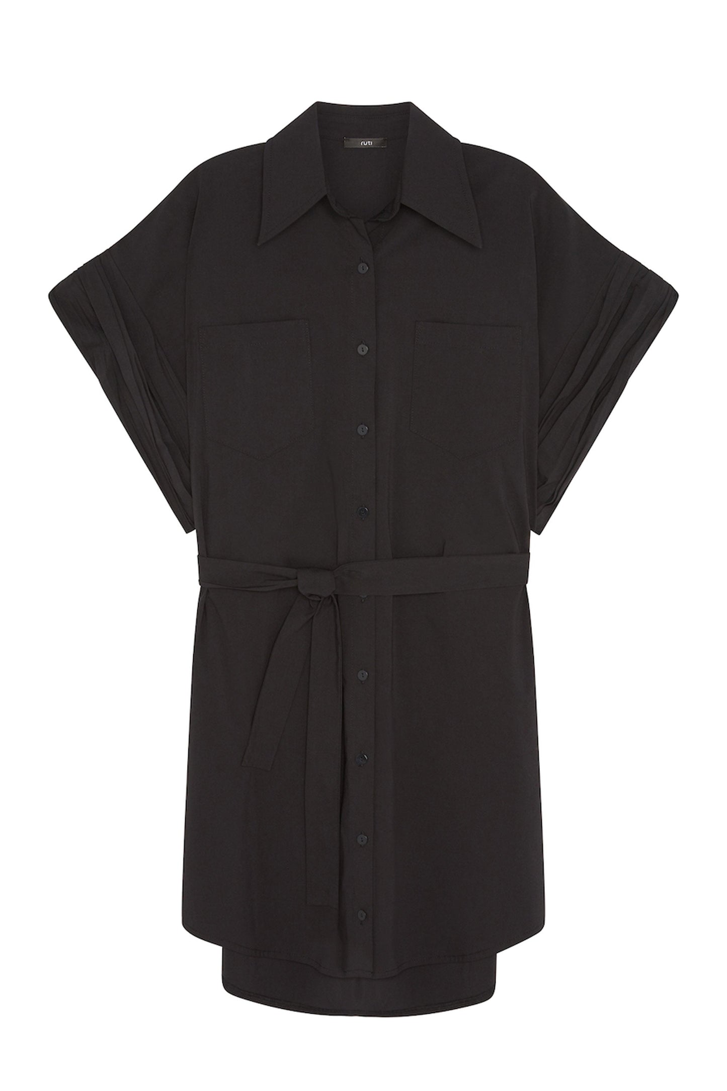 The Wide Sleeve Poplin Dress