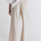 Linen A-Line Pants
