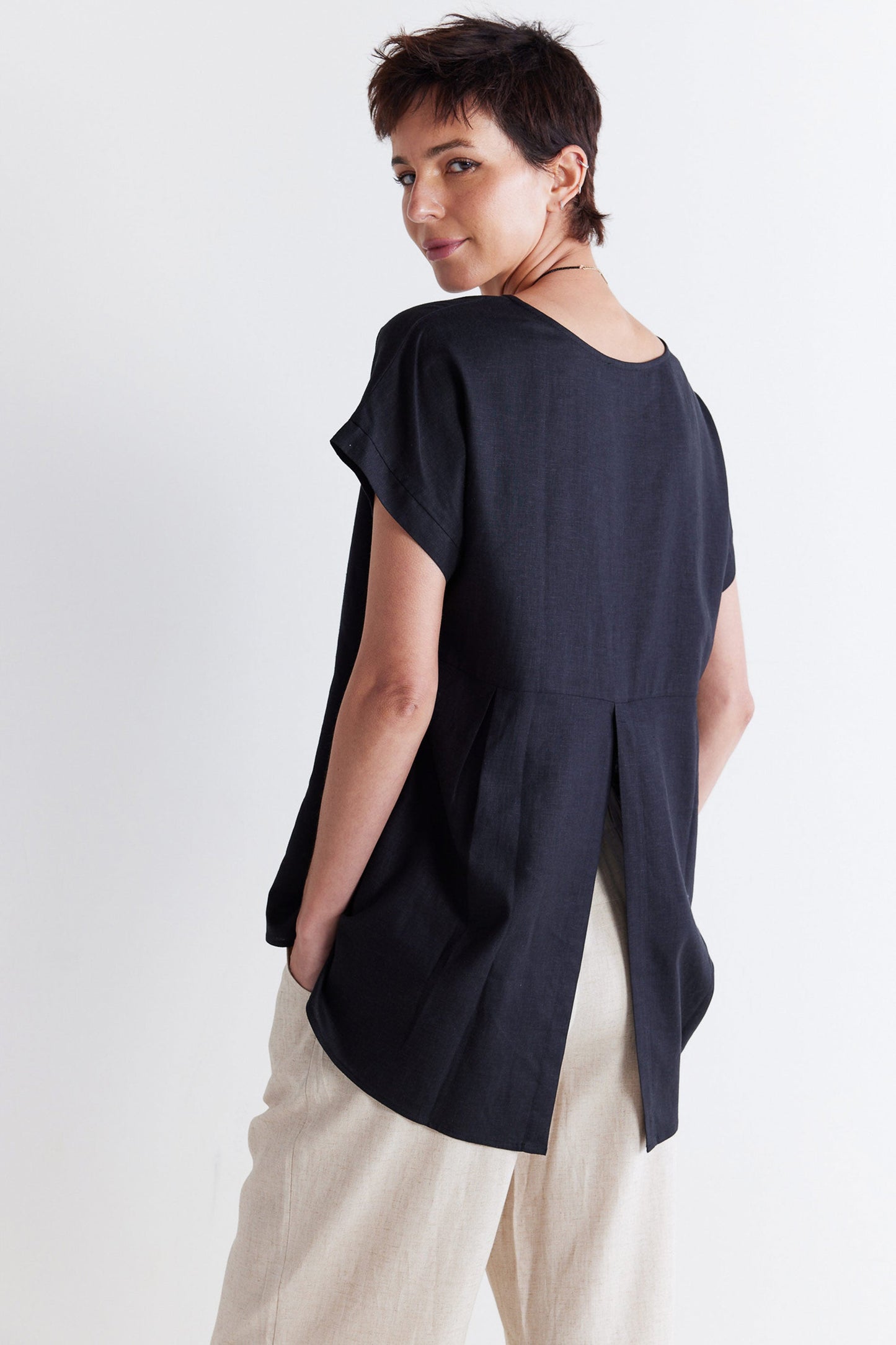 Breath of Fresh Air Linen Top