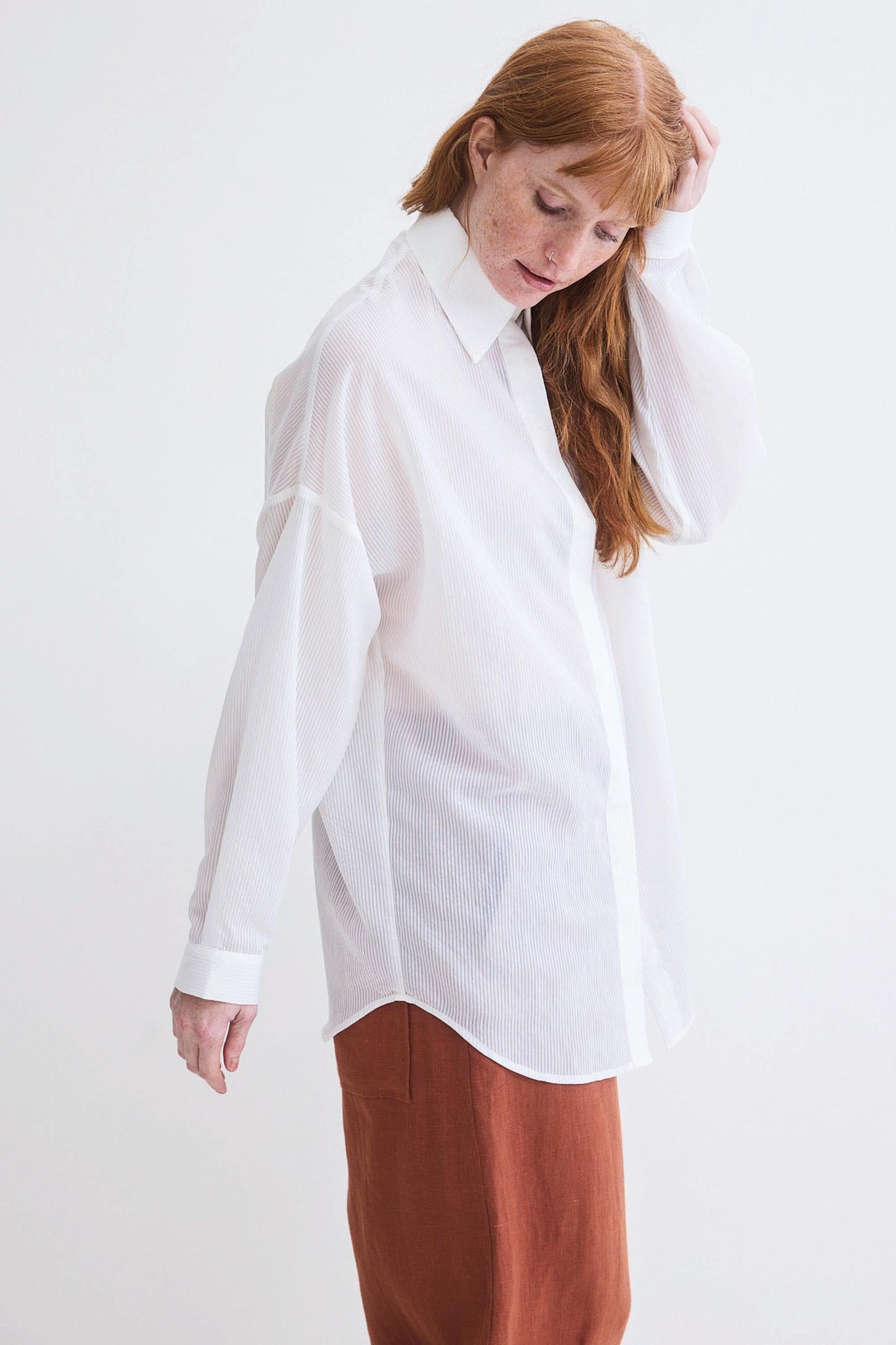 Business Casual Oversized Shirt
