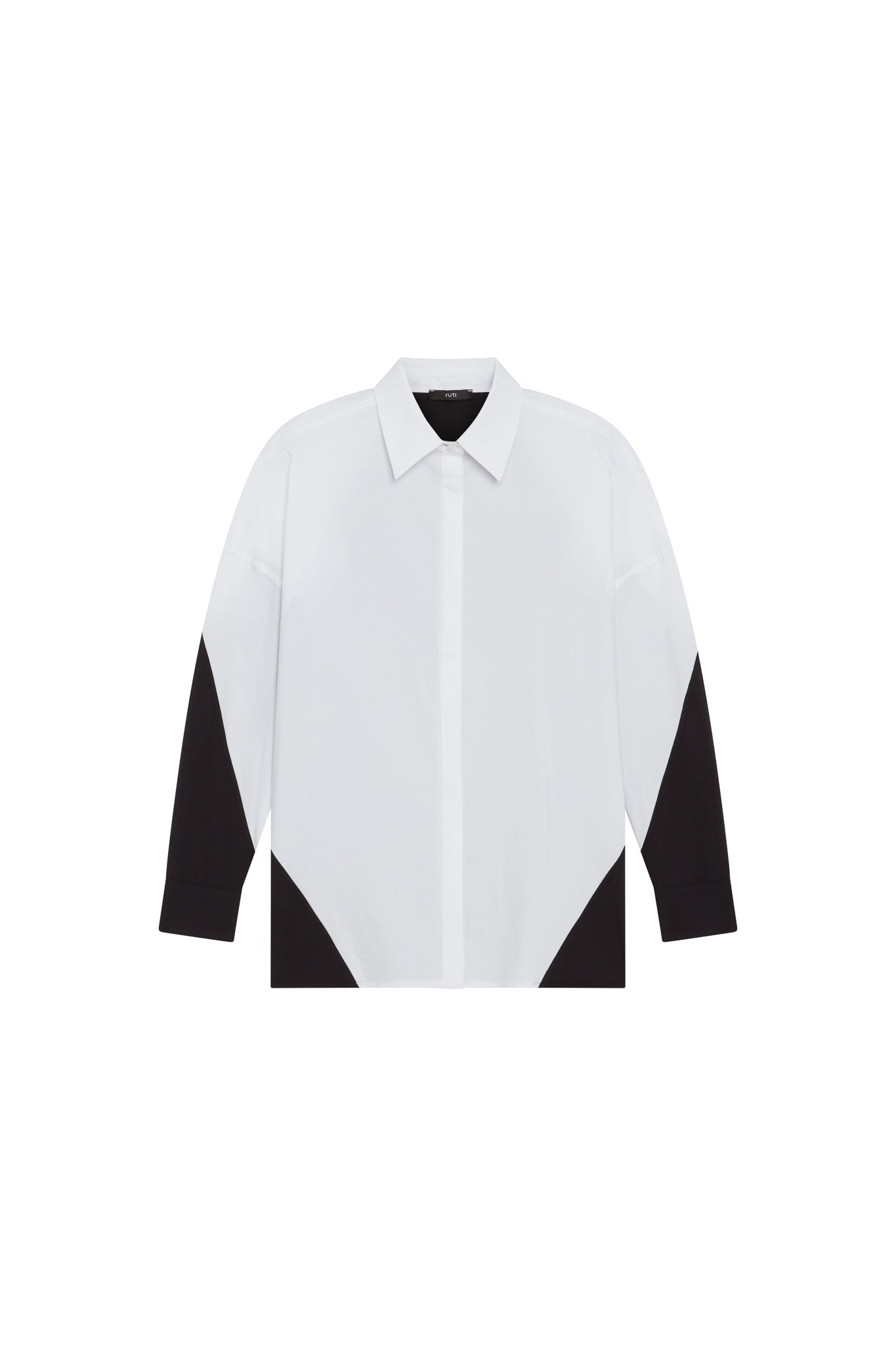 Colorblock Refine Oversized Tunic