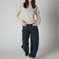 The Barrel Leg Denim Pants