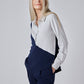 Aura A-Line Colorblock Blouse