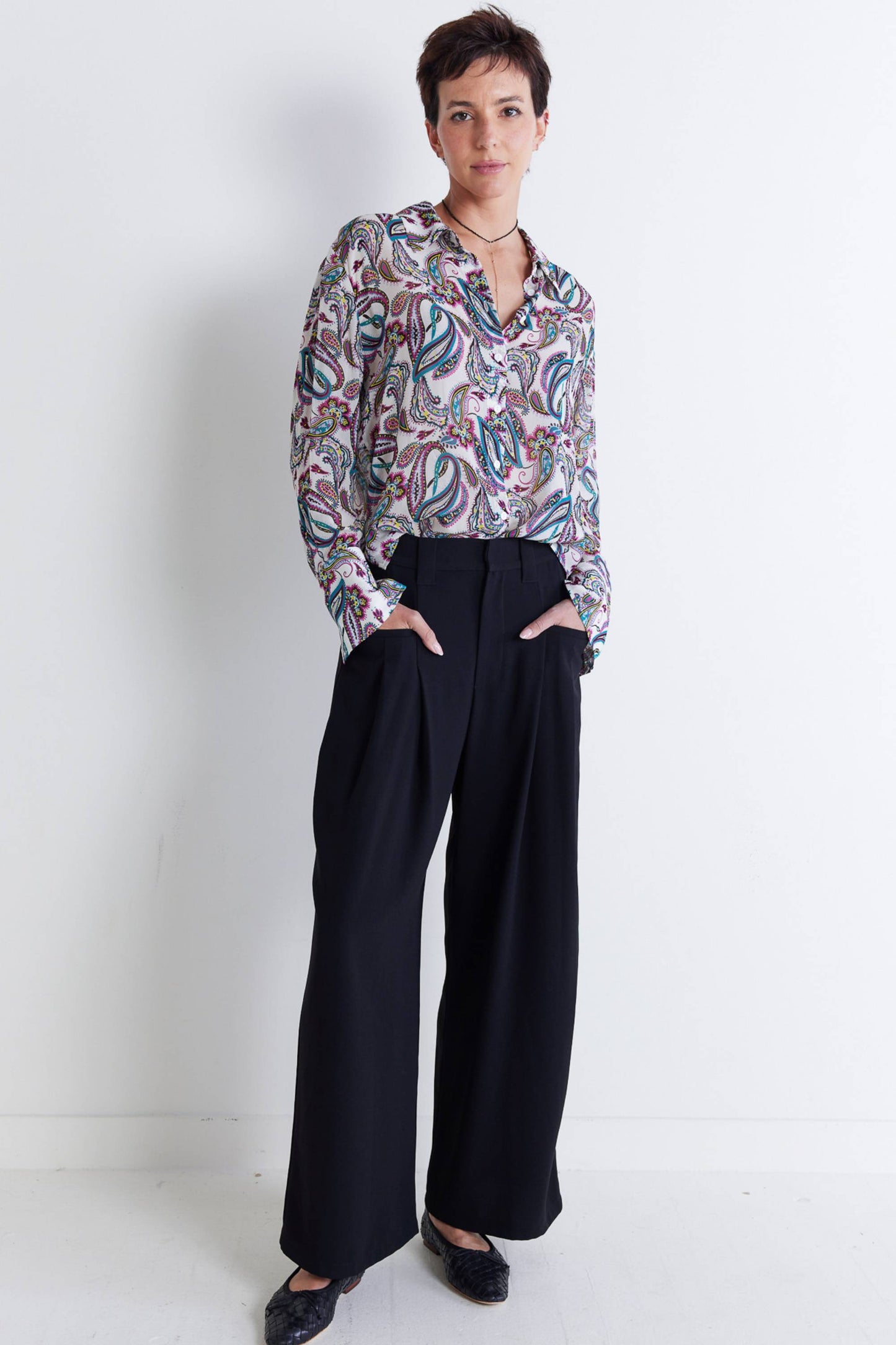 The Keen Wide Leg Trouser