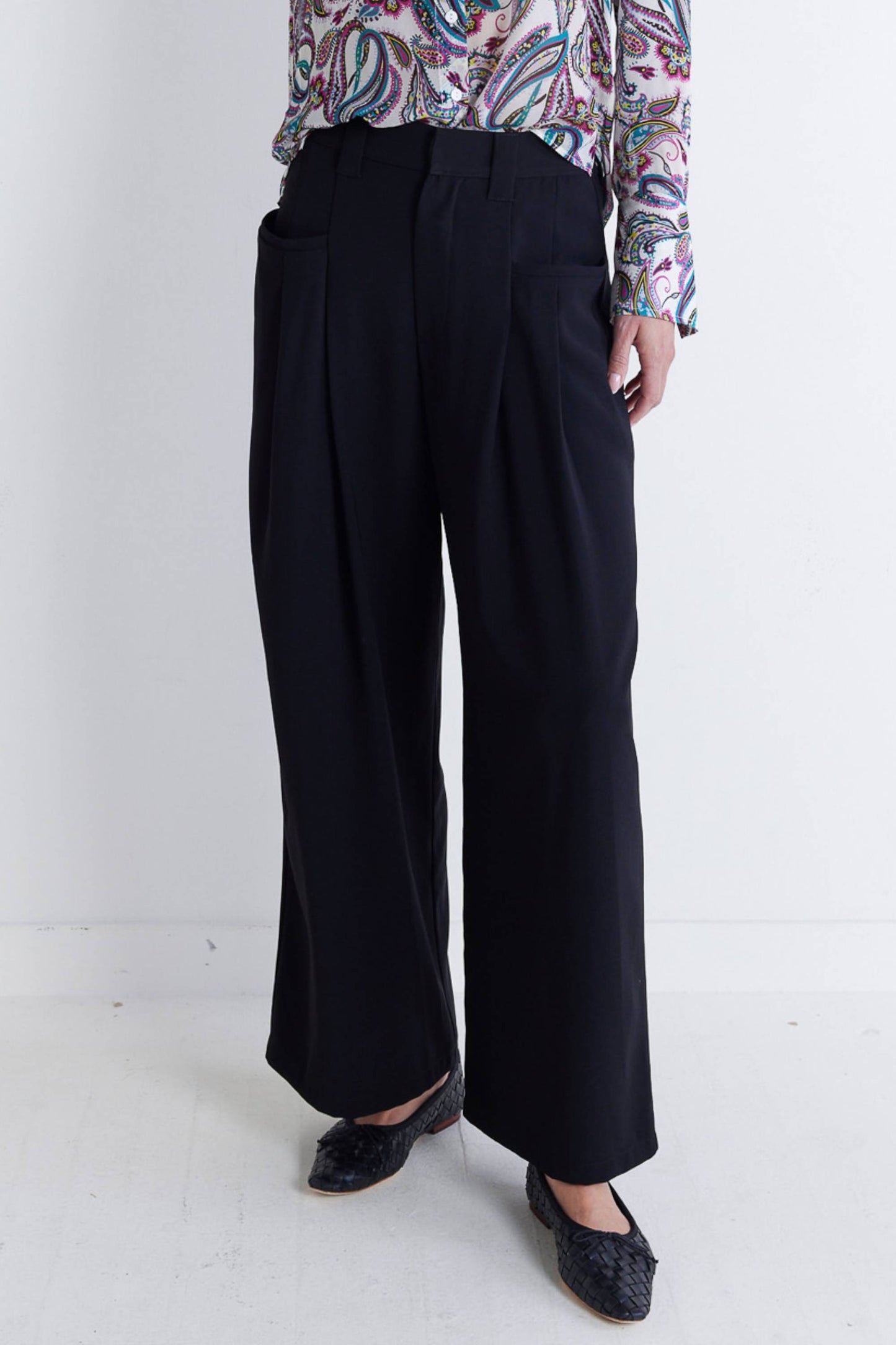 The Keen Wide Leg Trouser