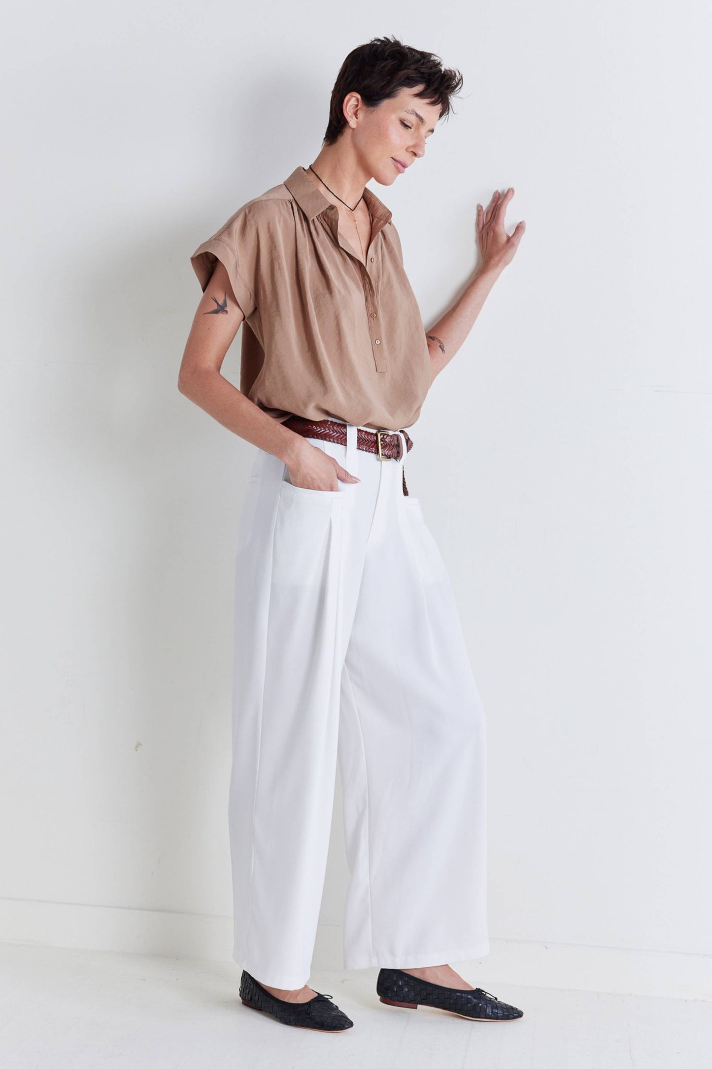 The Keen Wide Leg Trouser