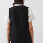 The Linen Button Vest