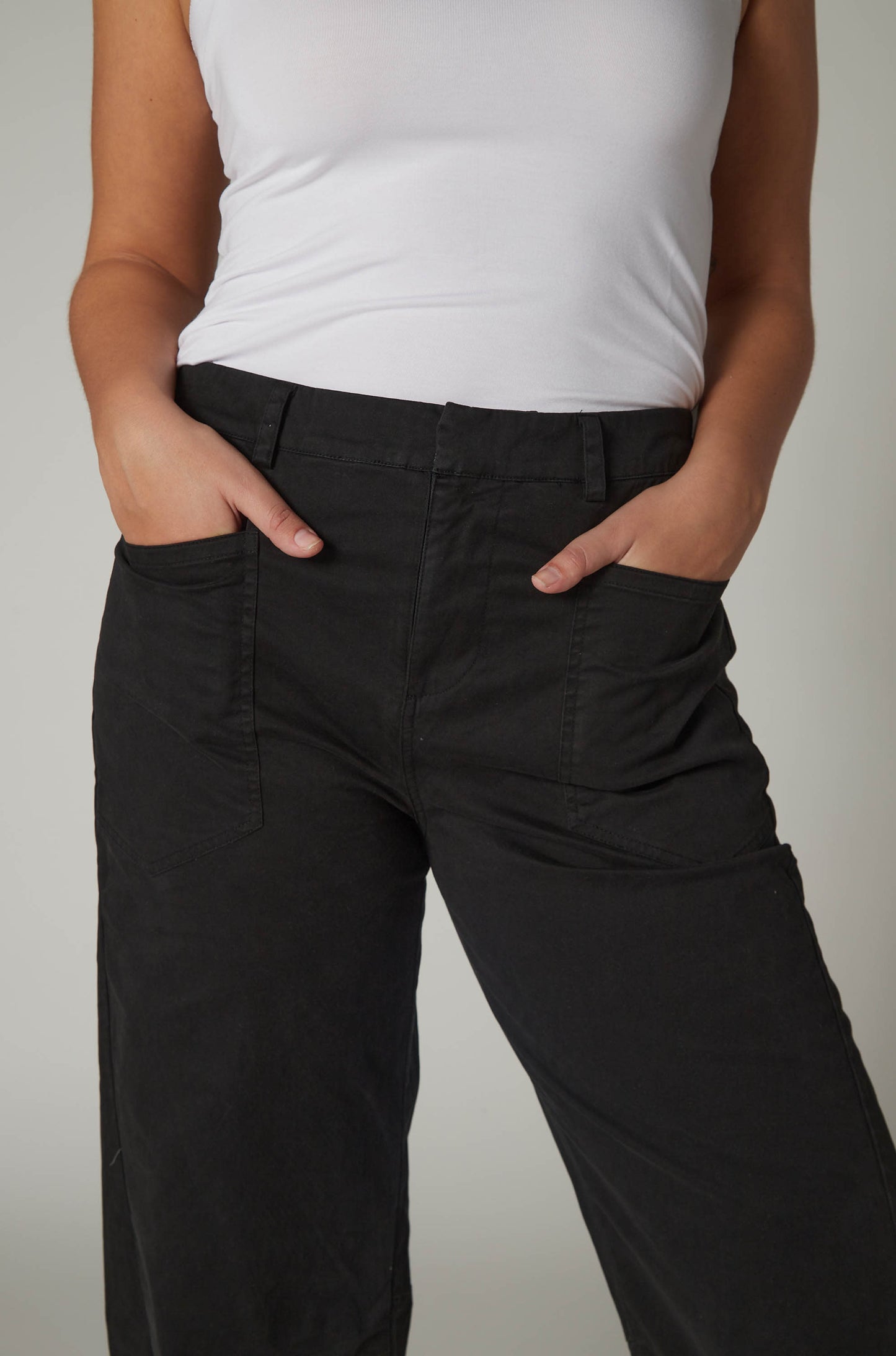 The Slouchy Soft Twill Pants