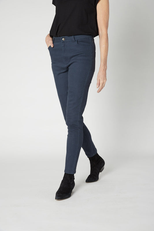 The Iconic Fitted Denim Pants