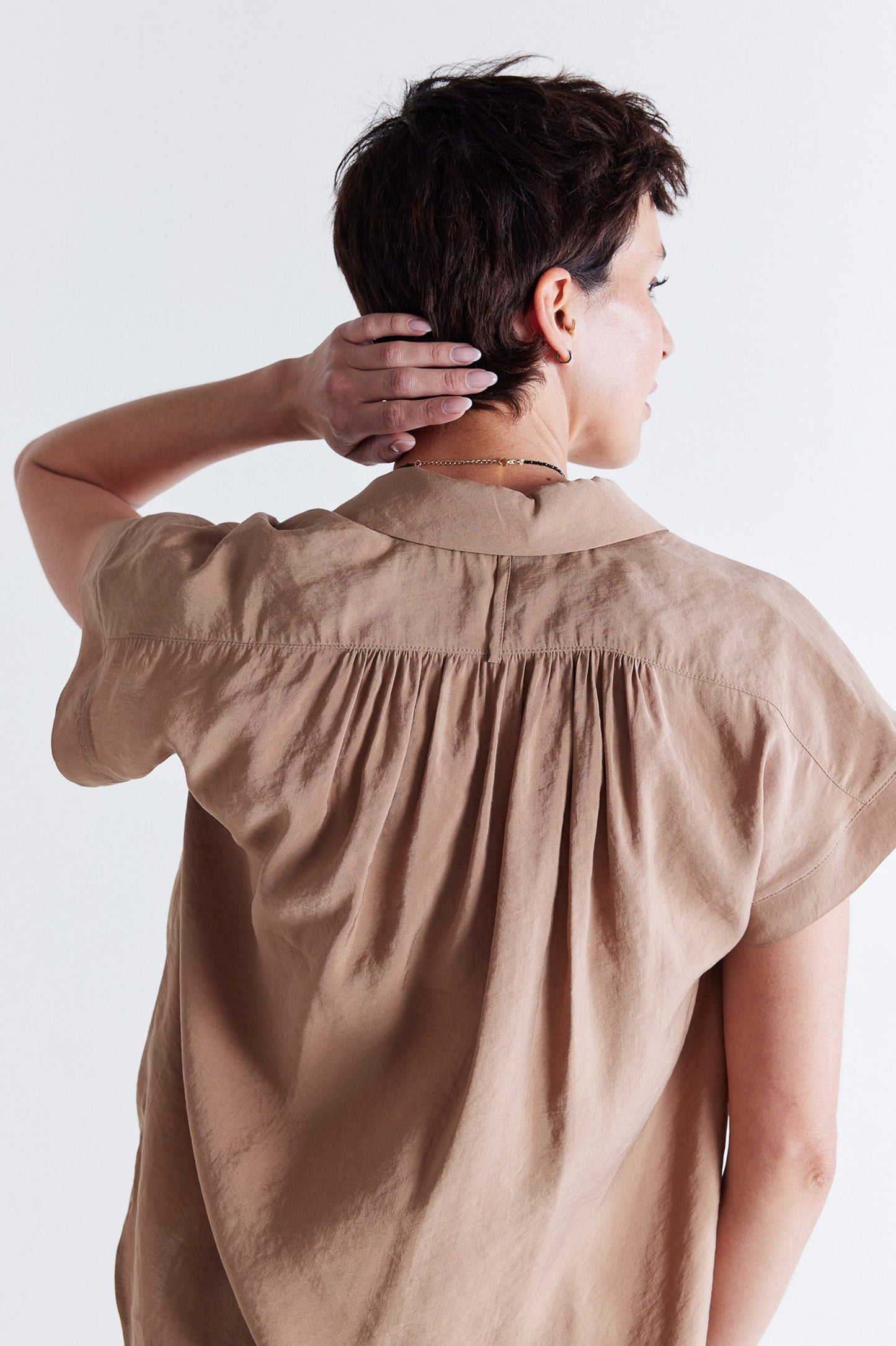 The Nonchalant Oversized Voile Blouse