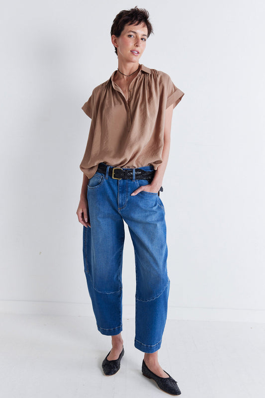 The Nonchalant Oversized Voile Blouse