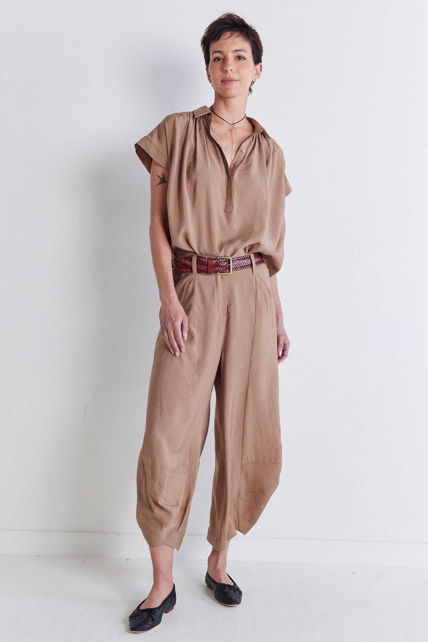 The Nonchalant Oversized Voile Blouse