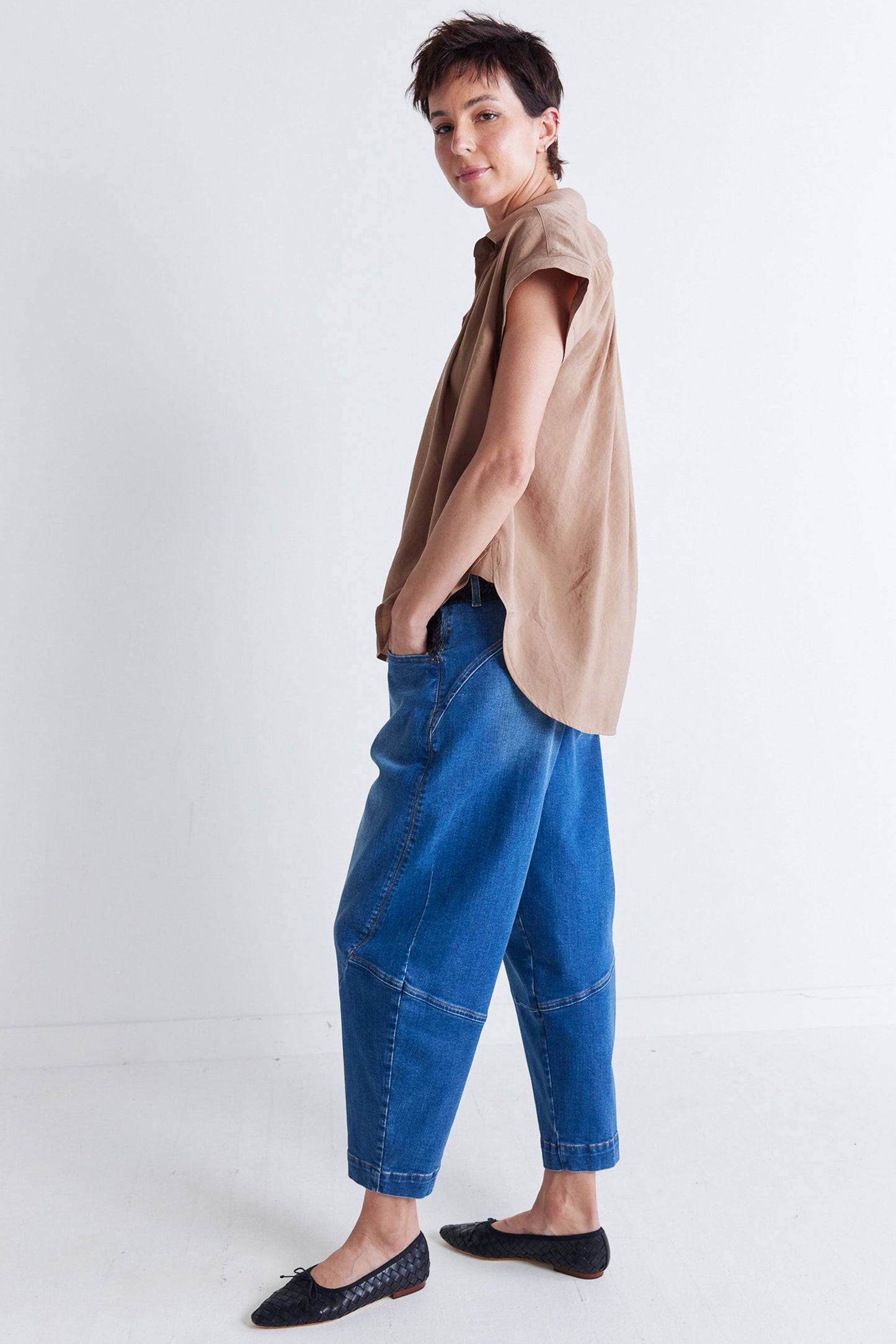 The Nonchalant Oversized Voile Blouse