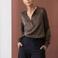 Not Too Loose Silk Blouse