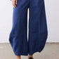 Not Your Average Wide Leg Light Poplin Pants