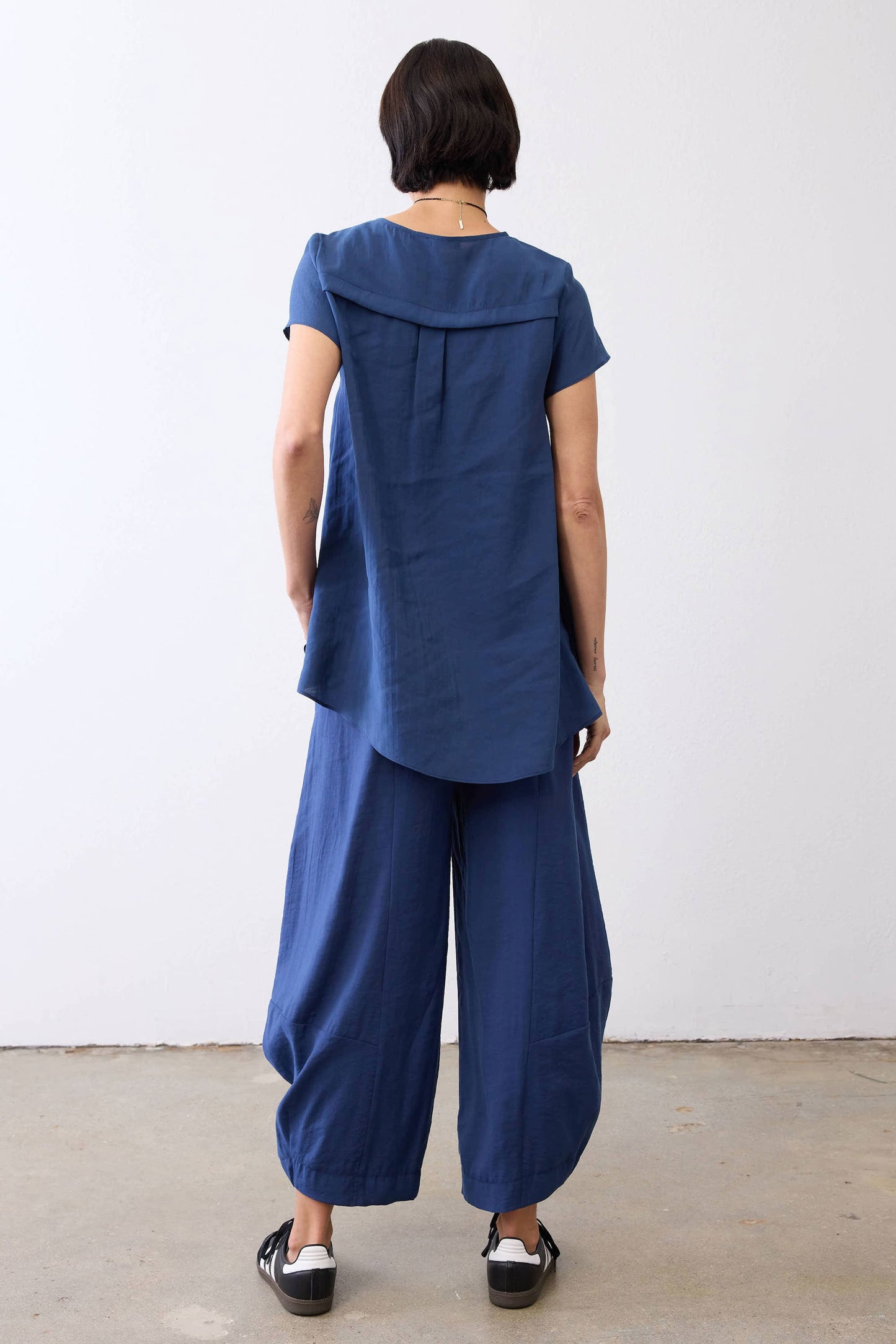 Not Your Average Wide Leg Light Poplin Pants
