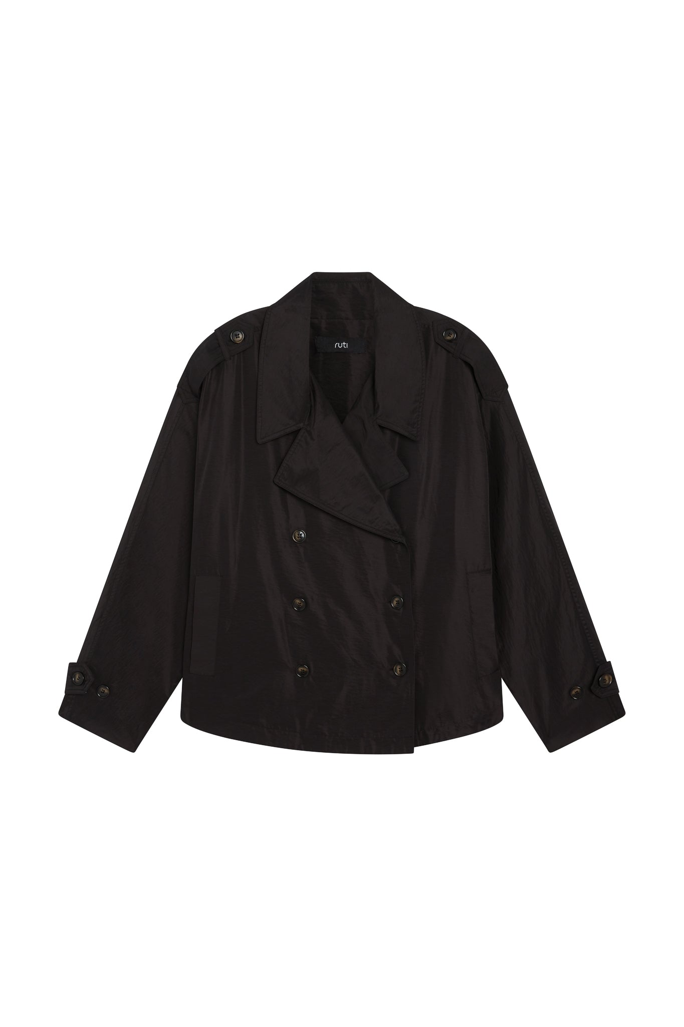The Oversized Nylon Trench