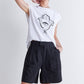 The Pleated Bermuda Shorts