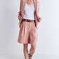 The Pleated Bermuda Shorts