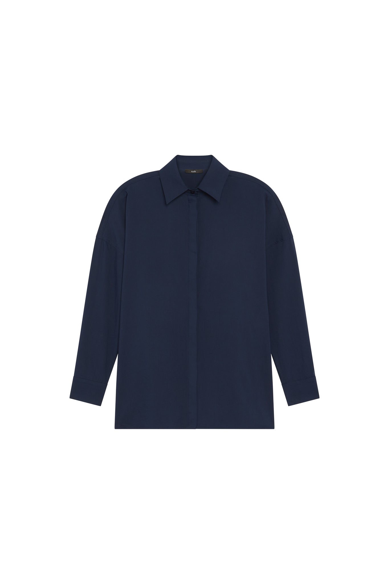 Refine Oversized Tunic With Buttons