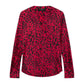Leopard Silk Blouse